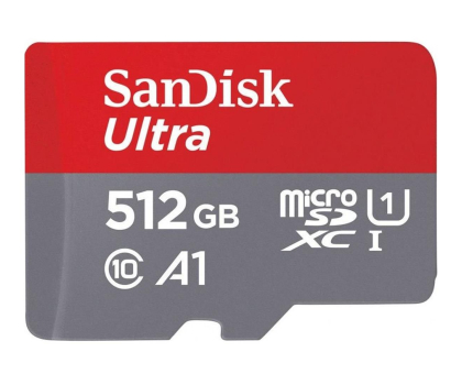 Karta pamięci SANDISK Ultra 512GB 150MB/s microSDXC + SD